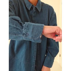 Lyon lang denim skjorte