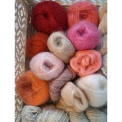 Silk mohair