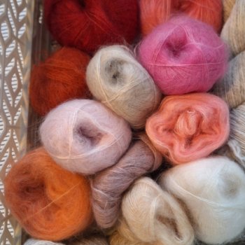 Silk mohair