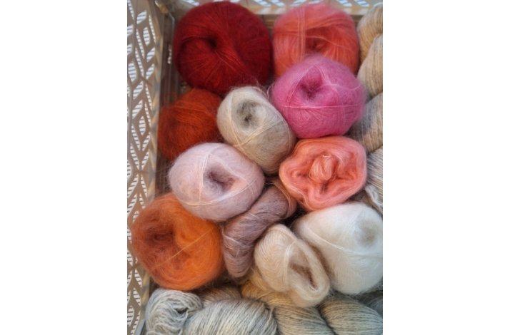 Silk mohair